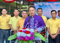 อบจ.ตาก มอบสื่อการเรียนการสอน (เครื่องเล่นสนาม) ให้กับโรงเรียนอนุบาลตำบลแม่ภาษา อำเภอแม่สอด จังหวัดตาก