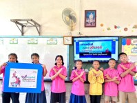 2/12/67 รพ.สต.บ้านสันป่าไร่ร่วมกับโรงเรียนบ้านป่าไร่เหนือ ให้ความรู้แก่เด็กนักเรียน เนื่องในวันเอดส์โลก