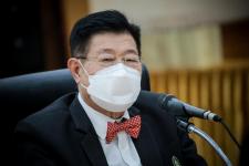 นายกองค์การบริหารส่วนจังหวัดตาก พร้อมทั้งคณะผู้บริหารและเจ้าหน้าที่ที่เกี่ยวข้อง ประชุมหารือแนวทางการผลักดันงบประมาณปี 2566