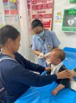 11 ธ.ค.67 รพ.สต.บ้านสันป่าไร่ ให้บริการฉีดวัคซีนเด็ก อายุ 2 เดือน ถึง 4 ปี ตรวจสุขภาพช่องปาก เจาะเลือดเพื่อตรวจหาความเข้มข้นเลือด และยืนยันตัวตน