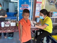 12 ธ.ค.67 รพ.สต.บ้านสันป่าไร่ ฉีดวัคซีนนักเรียน รอบที่ 3