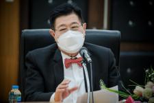 นายกองค์การบริหารส่วนจังหวัดตาก พร้อมทั้งคณะผู้บริหารและเจ้าหน้าที่ที่เกี่ยวข้อง ประชุมหารือแนวทางการผลักดันงบประมาณปี 2566