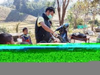 15 ม.ค.68 รพ.สต.บ้านสันป่าไร่ รณรงค์หยอดวัคซีนป้องกันโรคโปลิโอ รอบแรก ในพื้นที่รับผิดชอบ จำนวน 5 หมู่บ้าน ผู้รับบริการ เด็กไทย 183 คน + เด็กต่างชาติ จำนวน 230 คน รวม 413 คน