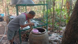 8-9/1/68 รพ.สต.บ้านสันป่าไร่ร่วมกับอาสาสมัครสาธารณสุขหมู่ที่2,3,5,6และ7 สำรวจและทำลายแหล่งเพาะพันธ์ลูกน้ำยุงลาย รอบที่ 1 เดือนมกราคม 2568