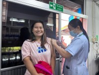 20 ม.ค.68 รพ.สต.บ้านสันป่าไร่ รณรงค์ฉีดวัคซีนป้องกันโรคมะเร็งปากมดลูก(HPV) เข็มที่ 2 ให้แก่ประชาชนกลุ่มเป้าหมาย ในช่วงสัปดาห์รณรงค์