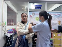 20 ม.ค.68 รพ.สต.บ้านสันป่าไร่ รณรงค์ฉีดวัคซีนป้องกันโรคมะเร็งปากมดลูก(HPV) เข็มที่ 2 ให้แก่ประชาชนกลุ่มเป้าหมาย ในช่วงสัปดาห์รณรงค์