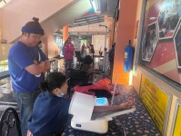 21 ม.ค.68 รพ.สต.บ้านสันป่าไร่ ให้บริการเจาะเลือด,วัดความดันโลหิต ผู้ป่วยเบาหวาน