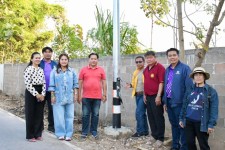 นายก อบจ.ตาก ลงพื้นที่สำรวจไฟฟ้า สายทางที่ ตก.ถ 1-0038 บ้านแม่ตาวสันแป่-บ้านห้วยม่วง อ.แม่สอด จ.ตาก