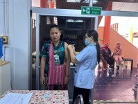 20-24 ม.ค.68 รพ.สต.บ้านสันป่าไร่ ให้บริการฉีดวัคซีนป้องกันโรคมะเร็งปากมดลูก(HPV) เข็มที่ 2 ให้แก่สตรีกลุ่มเป้าหมาย