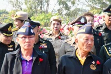 อบจ.ตาก เข้าร่วมพิธีวางพวงมาลาเนื่องในวันทหารผ่านศึก 