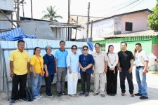 นายก อบจ.ตาก ลงพื้นที่สำรวจบริเวณคลองสาธารณะหน้ามัสยิดมูจาฮีริน ชุมชนอิสลาม) อ.แม่สอด จ.ตาก