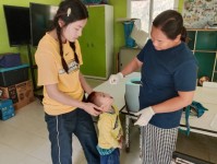 18 ก.พ.68 รพ.สต.บ้านสันป่าไร่ รณรงค์หยอดวัคซีนป้องกันโรคโปลิโอ รอบสอง ในพื้นที่รับผิดชอบ จำนวน 5 หมู่บ้าน ผู้รับบริการ เด็กไทย + เด็กต่างชาติ