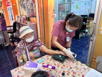 18 ก.พ.68 รพ.สต.บ้านสันป่าไร่ ให้บริการเจาะเลือด,วัดความดันโลหิต ผู้ป่วยโรคความดันโลหิตสูง (กลุ่ม2) 