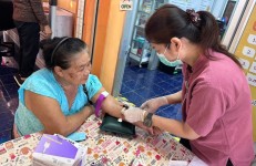 18 ก.พ.68 รพ.สต.บ้านสันป่าไร่ ให้บริการเจาะเลือด,วัดความดันโลหิต ผู้ป่วยโรคความดันโลหิตสูง (กลุ่ม2) 