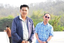 นายก อบจ.ตาก ลงพื้นที่ตรวจงานปรับปรุงถนน บ้านวังม่วง เชื่อมบ้านหนองชะลาบ