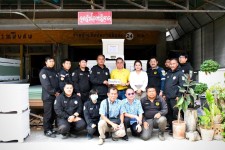 นายก อบจ.ตาก บริจาคโรงศพ ให้กับศูนย์ป้องกันและบรรเทาสาธารณภัย อบจ.ตาก 