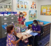 25 ก.พ.2568 เวลา 13.00 น. รพ.สต.บ้านสันป่าไร่ จ่ายยาให้แก่ผู้ป่วยโรคความดันโลหิตสูง กลุ่มที่ 2  , ทำกิจกรรมกลุ่มแลกเปลี่ยนเรียนรู้ , นับจำนวนยา และทบทวนความเข้าใจเรื่องการทานยา ก่อนผู้ป่วยกลับบ้าน