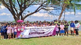 ฝ่ายป้องกันและบรรเทาสาธารณภัย อบจ.ตาก สนับสนุนวิทยากรโครงการ "ตะโกน โยน ยื่น"