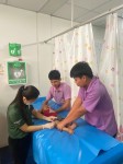 12 มี.ค.68 รพ.สต.บ้านสันป่าไร่ ให้บริการฉีดวัคซีนเด็ก อายุ 2 เดือน ถึง 4 ปี จำนวน 29 คน และตรวจสุขภาพช่องปาก , เคลือบฟลูออไรด์ , ให้ทันตสุขศึกษาแก่ผู้ปกครองเด็ก , เจาะเลือดตรวจ Hct , จ่ายยา para syr และ ferrous syr