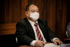 นายก อบจ.ตาก และ ผอ.อุทยานธรณีไม้กลายเป็นหินตาก นำเสนอข้อมูลกับคณะวิจัย เพื่อยกระดับการจัดการท่องเที่ยว