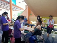 18 มี.ค.68 รพ.สต.บ้านสันป่าไร่ เจาะเลือดผู้ป่วยโรคความดันโลหิตสูง กลุ่ม 3 จำนวน 24 ราย