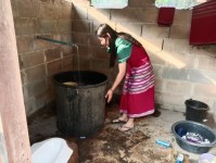 18/3/68 รพ.สต.บ้านสันป่าไร่ร่วมกับอาสาสมัครสาธารณสุข หมู่ที่2,3,5,6และ7 สำรวจและทำลายแหล่งเพาะพันธ์ลูกน้ำยุงลาย รอบที่ 2 ประจำเดือน มีนาคม 68