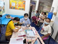 3 เม.ย.68 รพ.สต.บ้านสันป่าไร่ ตรวจคัดกรองมะเร็งปากมดลูก รอบสอง ในสตรีกลุ่มเป้าหมาย อายุ 30-60 ปี(หมู่ 2 และ 3) มีผู้มารับบริการทั้งหมด 23 ราย