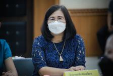 เข้าร่วมประชุม ร่วมกับ หน่วยงานทางการศึกษาจังหวัดตาก เพื่อหารือแนวทางการดำเนินโครงกาวันที่ 1 ธันวาคม 2564 นายณัฐวุฒิ ทวีเกื้อกูลกิจ นายกองค์การบริหารส่วนจังหวัดตาก มอบหมายให้ นางวันทนา วิรัชเกษม รองปลัดองค์การบริหารส่วนจังหวัด รักษาราชการแทน ปลัดองค์การบร