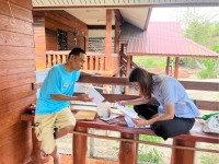 วันที่ 24 เมษายน 2568 จนท.รพ.สต.บ้านสันป่าไร่ร่วมกับจนท.รพ.แม่ระมาด เยี่ยมบ้านผู้ป่วยโรคCOPD จำนวน 3 ราย ผู้ป่วยPalliative care จำนวน 3 ราย