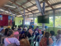 25 เม.ย. 68 รพ.สต.บ้านสันป่าไร่ ร่วมกับกลุ่มผู้สูงอายุบ้านสันป่าไร่ จัดกิจกรรมโครงการส่งเสริมสุขภาพผู้สูงวัย สร้างจิตสดใส ร่างกายแข็งแรง มีผู้สูงอายุเข้าร่วมกิจกรรม 100 คน ณ หอประชุมโรงเรียนบ้านสันป่าไร่ มีกิจกรรมให้ความรู้ด้านแพทย์แผนไทย การออกกำลังกายแล