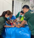 14 พ.ค.68 รพ.สต.บ้านสันป่าไร่ ฉีดวัคซีนเด็ก อายุ 2 เดือน ถึง 4 ปี จำนวน 38 ราย และ ตรวจสุขภาพช่องปาก,เคลือบฟลูออไรด์,ให้ทันตสุขศึกษาแก่ผู้ปกครองเด็ก,เจาะเลือดตรวจhct,จ่ายยา para syr , ferrous syr