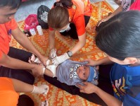 15 พ.ค.2568 รพ.สต.บ้านสันป่าไร่ ออกหน่วยฉีดวัคซีนเด็ก อายุ 2 เดือน ถึง 4 ปี เขต สสช.ห้วยกระทิง (หมู่ 6 ตำบลพระธาตุ)จำนวน 12 ราย ,เจาะเลือดตรวจ hct , จ่ายยา para syr , ferrous syr และ ประชุม อสม.หมู่ 6 บ้านห้วยกระทิง