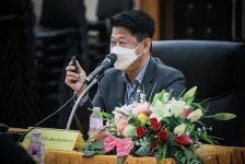 เข้าร่วมประชุม ร่วมกับ หน่วยงานทางการศึกษาจังหวัดตาก เพื่อหารือแนวทางการดำเนินโครงกาวันที่ 1 ธันวาคม 2564 นายณัฐวุฒิ ทวีเกื้อกูลกิจ นายกองค์การบริหารส่วนจังหวัดตาก มอบหมายให้ นางวันทนา วิรัชเกษม รองปลัดองค์การบริหารส่วนจังหวัด รักษาราชการแทน ปลัดองค์การบร