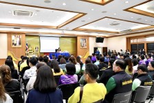 นายกองค์การบริหารส่วนจังหวัดตาก เป็นประธานเปิดโครงการบริหารจัดการขยะมูลฝอยรวมและของเสียอันตรายชุมชน ประจำปีงบประมาณ พ.ศ. 2568