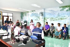 นายกองค์การบริหารส่วนจังหวัดตาก นางอัจฉรา ทวีเกื้อกูลกิจ (นายกจอย)  นำทีมสำนักช่าง อบจ.ตาก ลงพื้นที่ ตำบลแม่จัน อำเภออุ้มผาง จังหวัดตาก