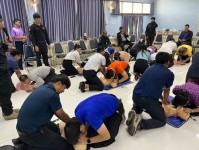 ศูนย์ป้องกันและบรรเทาสาธารณะภัย อบจ.ตาก อบรมให้ความรู้ การส่งเสริมความปลอดภัยในสถานศึกษา