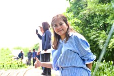 นายกจอย ลงพื้นที่สำรวจสะพานไม้  ต.แม่กลอง เชื่อม ต.โมโกร อ.อุ้มผาง จ.ตาก 