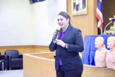 นายกจอย นายก อบจ.ตากเป็นประธานเปิดโครงการเสริมสร้างศักยภาพ ด้านการป้องกันและบรรเทาสาธารณภัย 