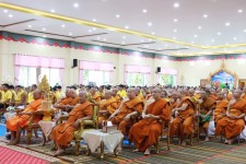 นางอัจฉรา ทวีเกื้อกูลกิจ (นายกจอย) นายกองค์การบริหารส่วนจังหวัดตากได้มอบหมายให้ นางสาวสุพัตรา เสาร์เรือน ผู้อำนวยการกองการศึกษา ศาสนาและวัฒนธรรมเข้าร่วมพิธี พิธีเจริญพระพุทธมนต์ฯ