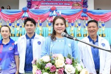 นายกจอย อบจ.ตาก สนับสนุนการแข่งขันกีฬาเยาวชนระดับอำเภอ อำเภอแม่สอด