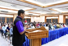 นายก อบจ.ตาก เป็นประธานเปิดโครงการส่งเสริมความรู้ด้านการมีส่วนร่วมในการพัฒนาท้องถิ่นจังหวัดตาก