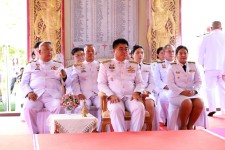  อบจ.ตาก เข้าร่วมพิธีจริญพระพุธมนต์สมโภชพระพุทธรูปสำคัญประจำจังหวัดตากพิธีถวายเครื่องราชสักการะและวางพานพุ่ม และพิธีจุดเทียนถวายพระพรชัยมงคล