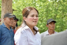 นายกจอย ลงพื้นที่ตรวจติดตามการทำงานของเครื่องจักรกลในพื้นที่ อ.แม่ระมาด จ.ตาก 