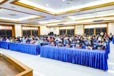 นายก อบจ.ตาก เป็นประธานเปิดโครงการส่งเสริมความรู้ด้านการมีส่วนร่วมในการพัฒนาท้องถิ่นจังหวัดตากประจำปีงบประมาณ พ.ศ. 2568 รุ่นที่ 3