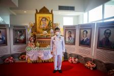 นายก อบจ.ตาก ร่วมพิธีวางพานพุ่มและพิธีถวายบังคม เนื่องในวันคล้ายวันพระบรมราชสมภพ พระบาทสมเด็จพระบรมชนกาธิเบศร มหาภูมิพลอดุลยเดชมหาราช บรมนาถบพิตร วันชาติ และวันพ่อแห่งชาติ 5 ธันวาคม 2564