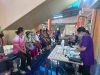 17 มิ.ย.68 รพ.สต.บ้านสันป่าไร่ เจาะเลือดผู้ป่วยโรคความดันโลหิตสูง กลุ่มที่ 3 จำนวน 21 ราย