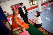 นายก อบจ.ตาก เป็นประธานในพิธีปิดโครงการฝึกอบรมส่งเสริมให้ความรู้ด้านการปฏิบัติตามหลักศาสนาพุทธ ในเขตพื้นที่จังหวัดตาก รุ่นที่ 1 (หลักสูตรการปฏิบัติวิปัสสนากัมมัฏฐาน) ประจำปีงบประมาณ 2564