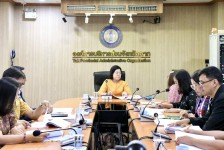 อบจ.ตาก จัดประชุมติดตามและประเมินผลการบริหารความเสี่ยงขององค์การบริหาร ส่วนจังหวัดตาก