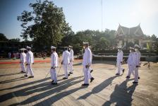 นายก อบจ.ตาก เข้าร่วมพิธีวางพวงมาลาถวายราชสักการะ พระบรมราชานุสาวรีย์ สมเด็จพระเจ้าตากสินมหาราช เนื่องในวันคล้ายวันสถาปนากองกำกับการตำรวจตระเวนชายแดนที่ 34 "ค่ายพระเจ้าตาก"