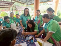 29 มิถุนายน 2568 นายอดิศร เทียนพานิช ผอ.รพ.สต.บ้านสันป่าไร่ นางเสาร์แก้ว อ่วมพิทยา เจ้าพนักงานสาธารณสุข ร่วมกับ อสม.นักวิทยาศาสตร์การแพทย์ชุมชนและอสม.หมู่ที่ 3 บ้านป่าไร่เหนือ ตรวจสารปนเปื้อนในอาหารและสารโพลาร์ในน้ำมันทอดซ้ำ จำนวน 9 ร้าน ผล